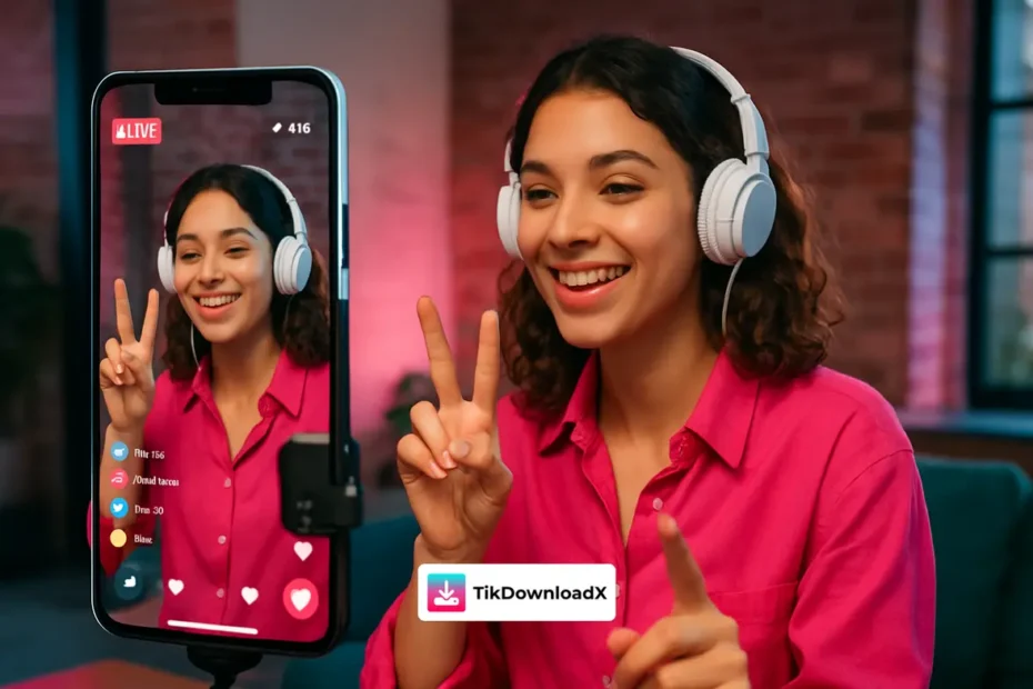 comment faire un live sur tiktok