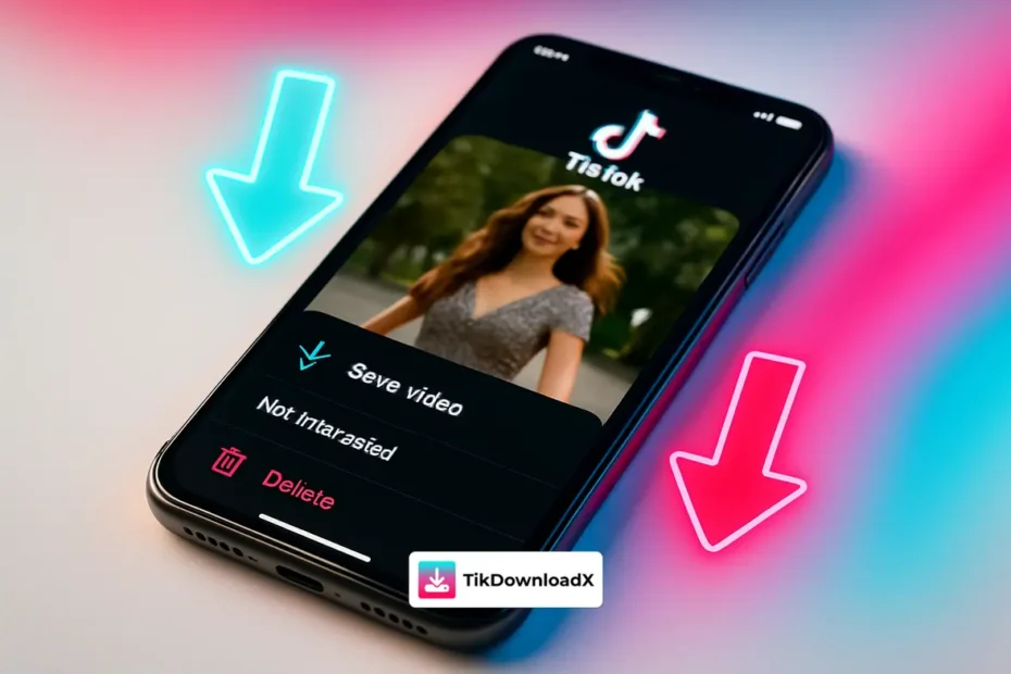 comment supprimer une vidyo sur tiktok