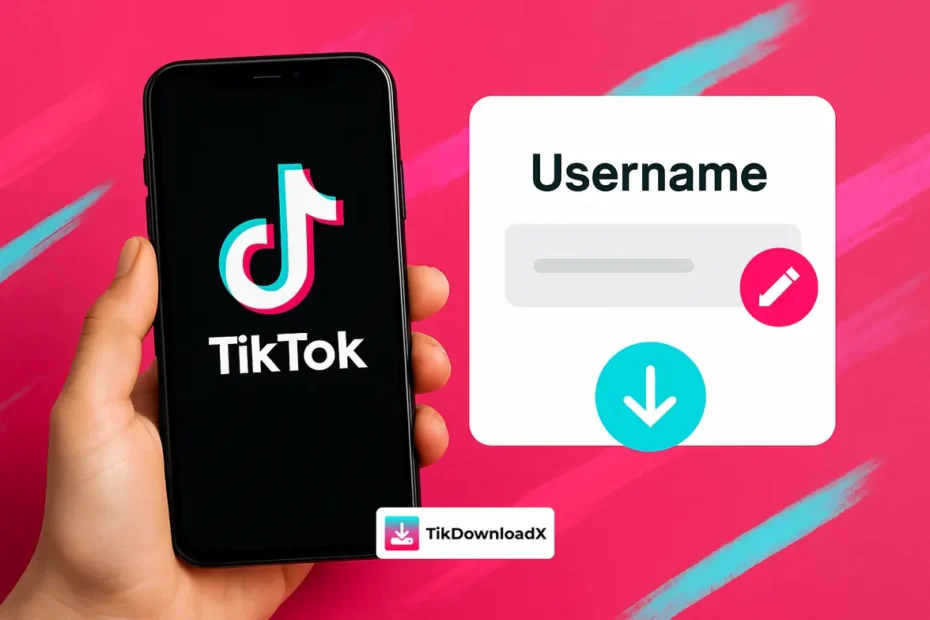comment changer son nom sur tiktok