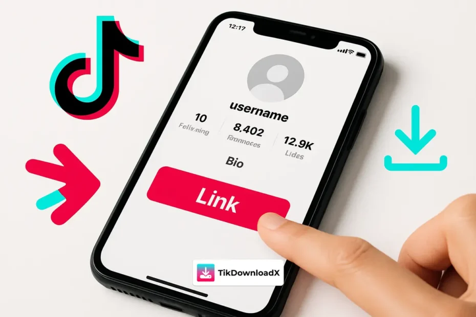 comment mettre un lien cliquable dans sa bio tiktok
